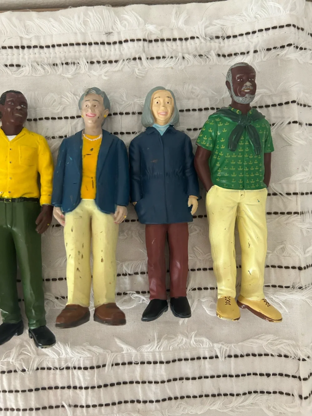 Vintage Lakeshore Learning Community Helpers Career Figures Set of 9